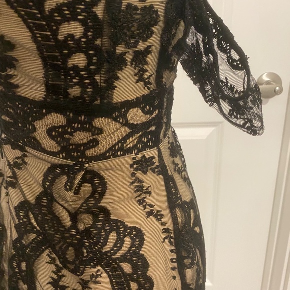 Vintage BLACK Chic For Love & Lemons Vienna women’s Lace Dress XS - Picture 10 of 10